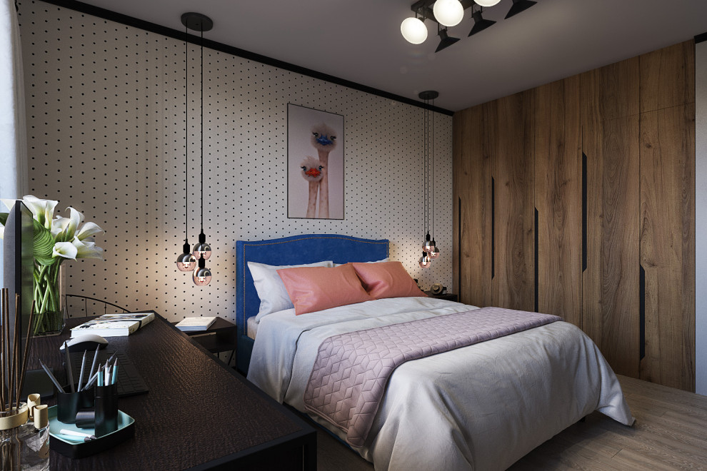 Обложка проекта: Дизайн-проект спальни для девушки