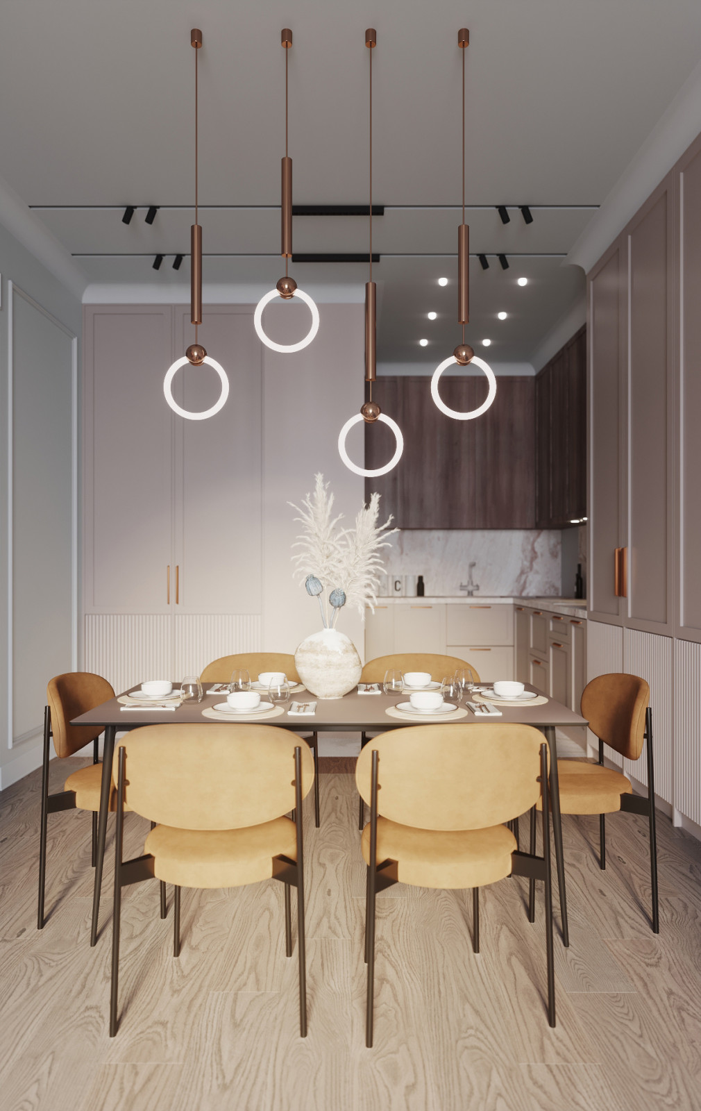 Современная классика в сиреневых тонах