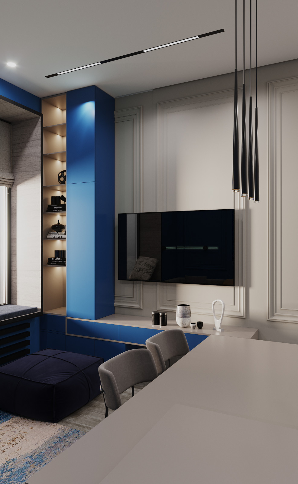 Синий-цвет 2021 года