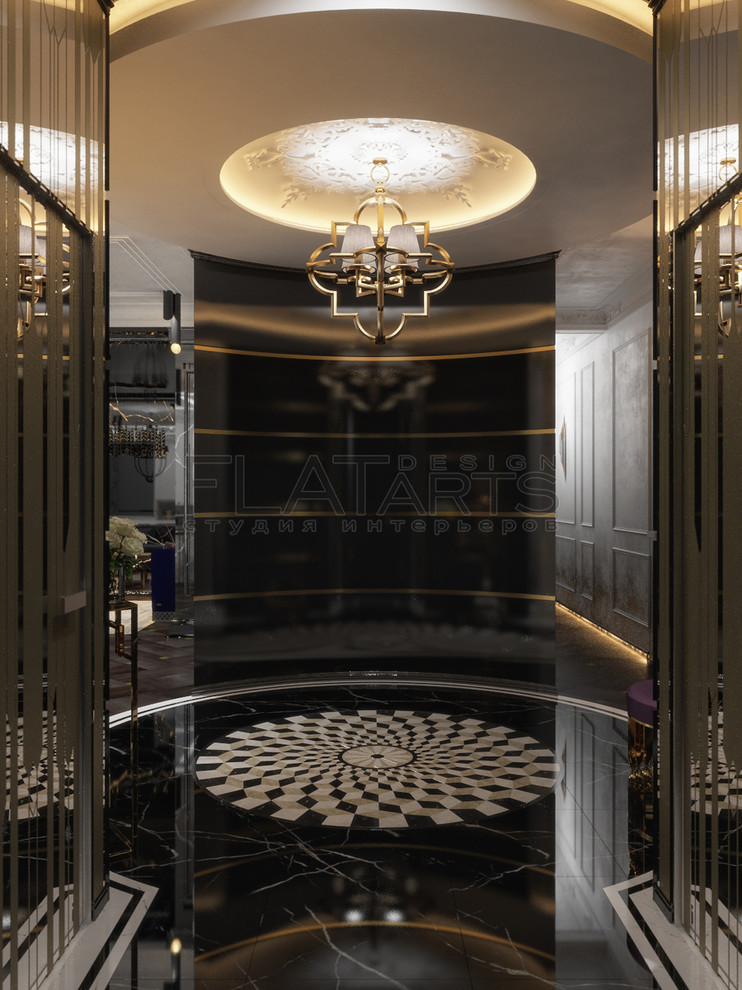 Обложка проекта: Арт-деко. Дизайн 4-ной квартиры 188кв.м