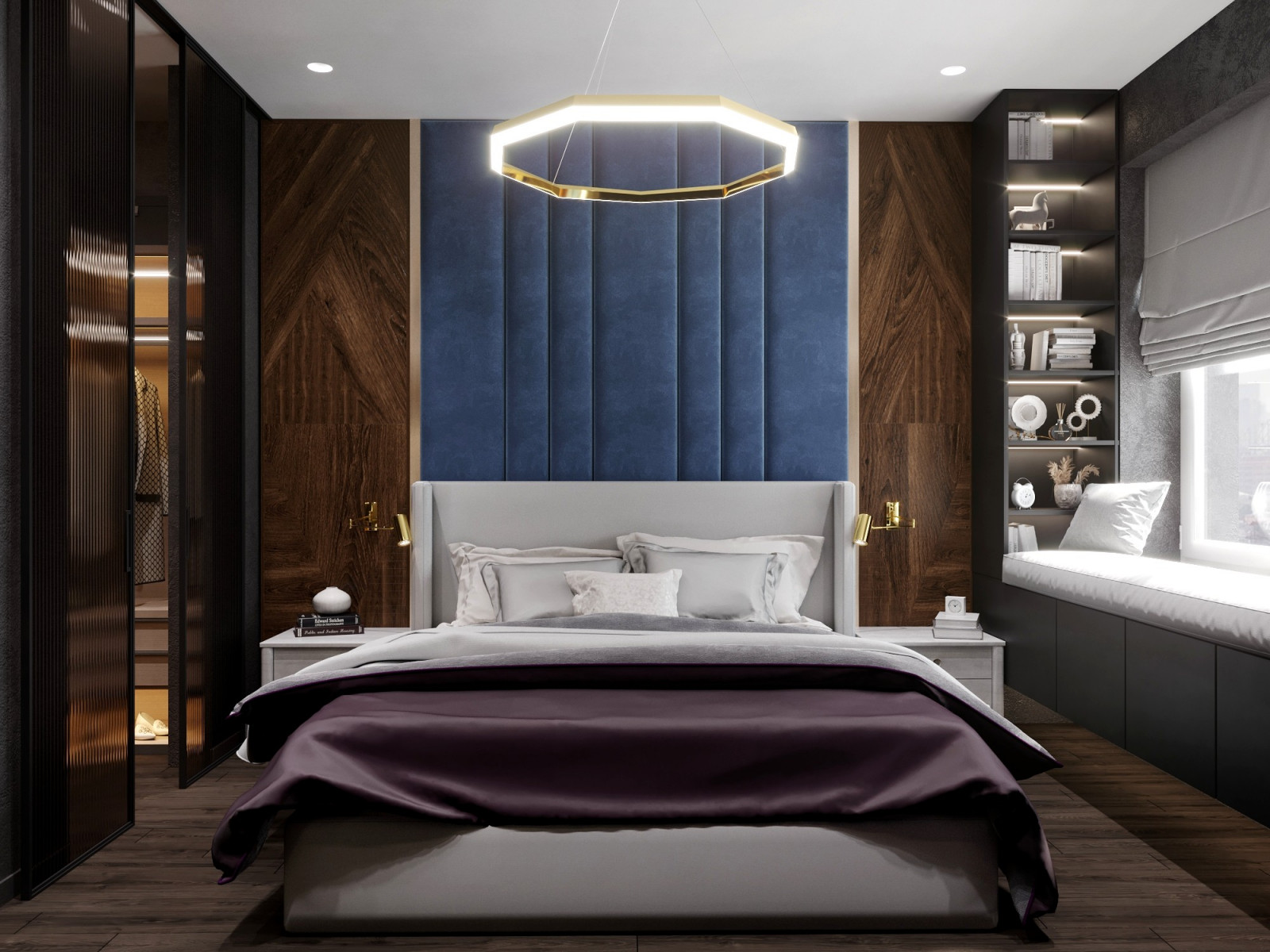 Квартира в серых тонах