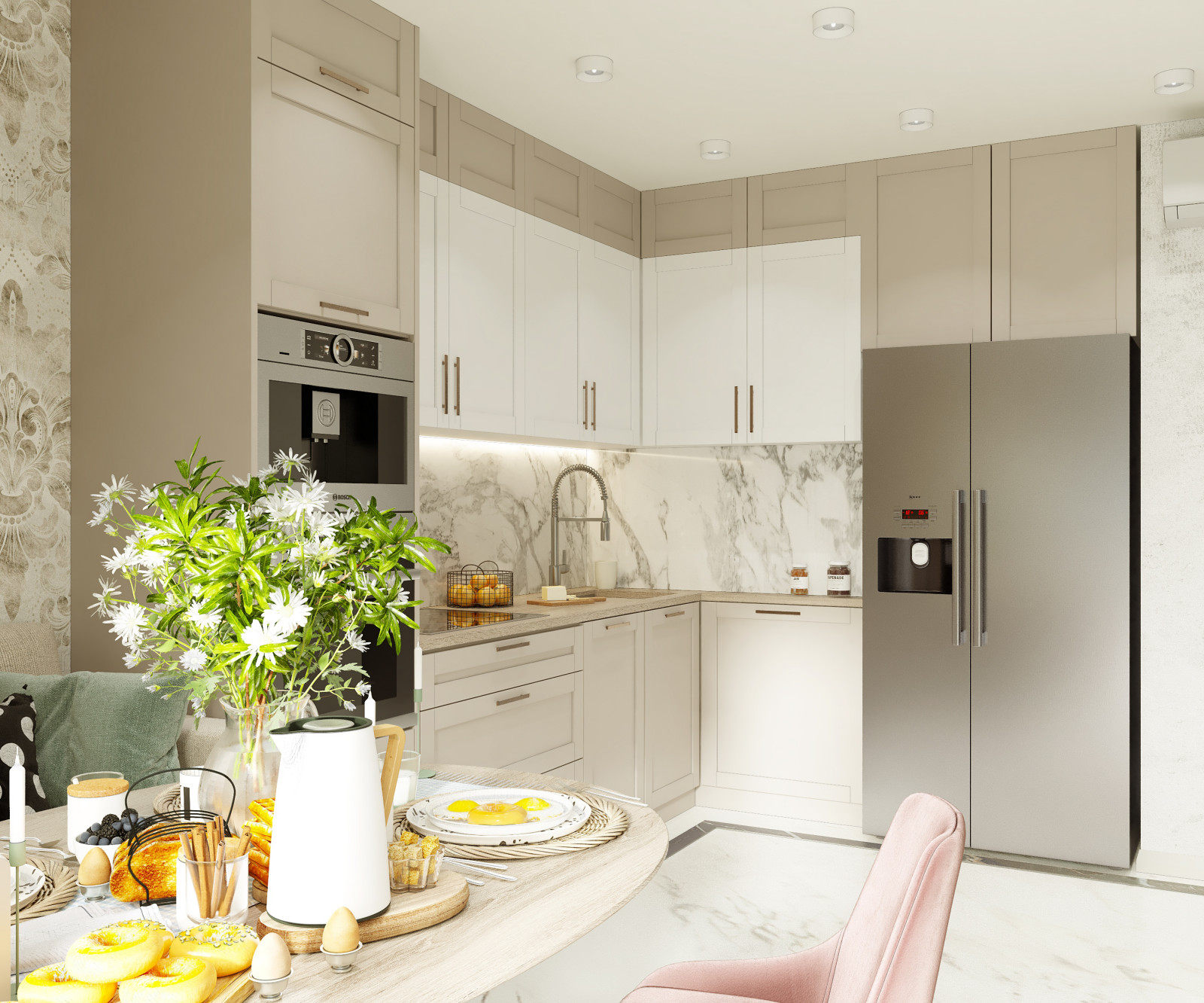 Обложка проекта: Дизайн интерьера квартиры 60м2