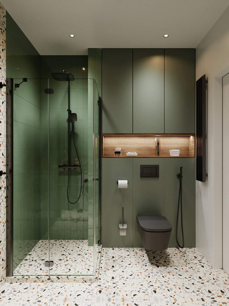 Камень и воздух. Квартира для современной девушки.