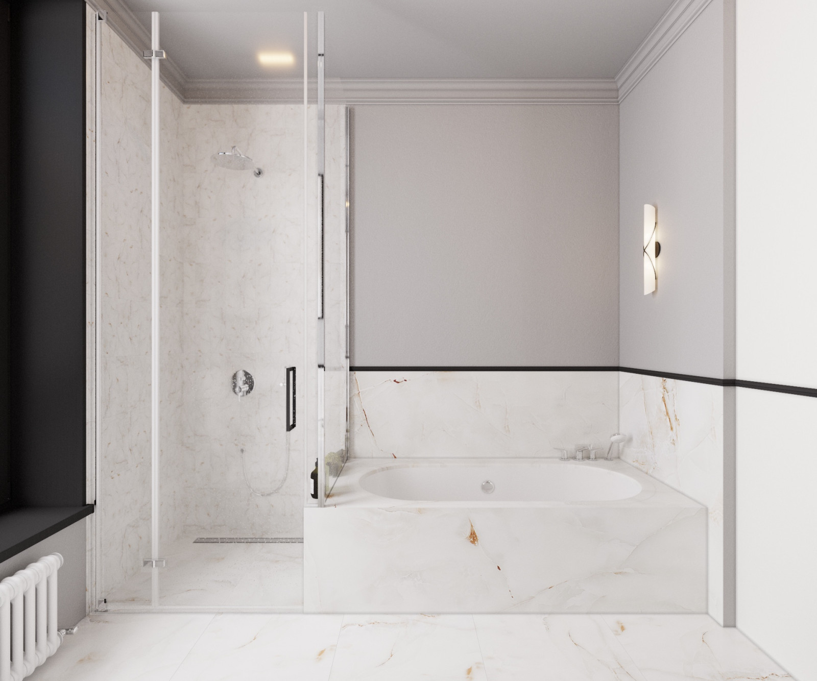 Мастер ванная комната