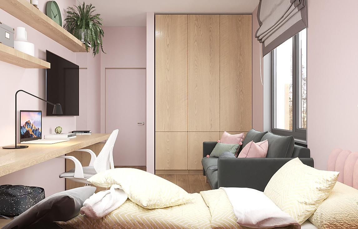 Минималистичный интерьер на Юге Москвы