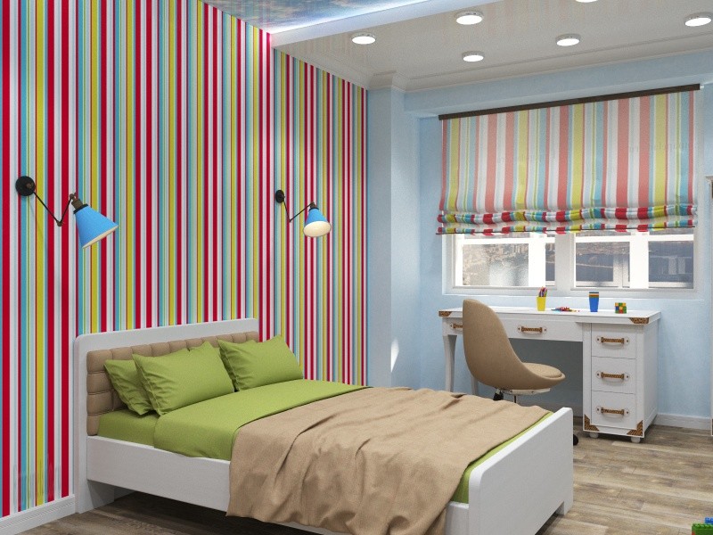 Обложка проекта: Дизайн-проект детской комнаты для мальчика