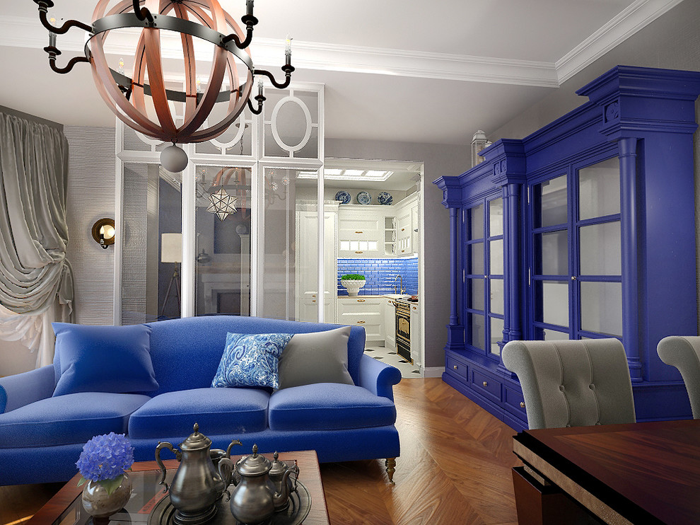 История про синий диван