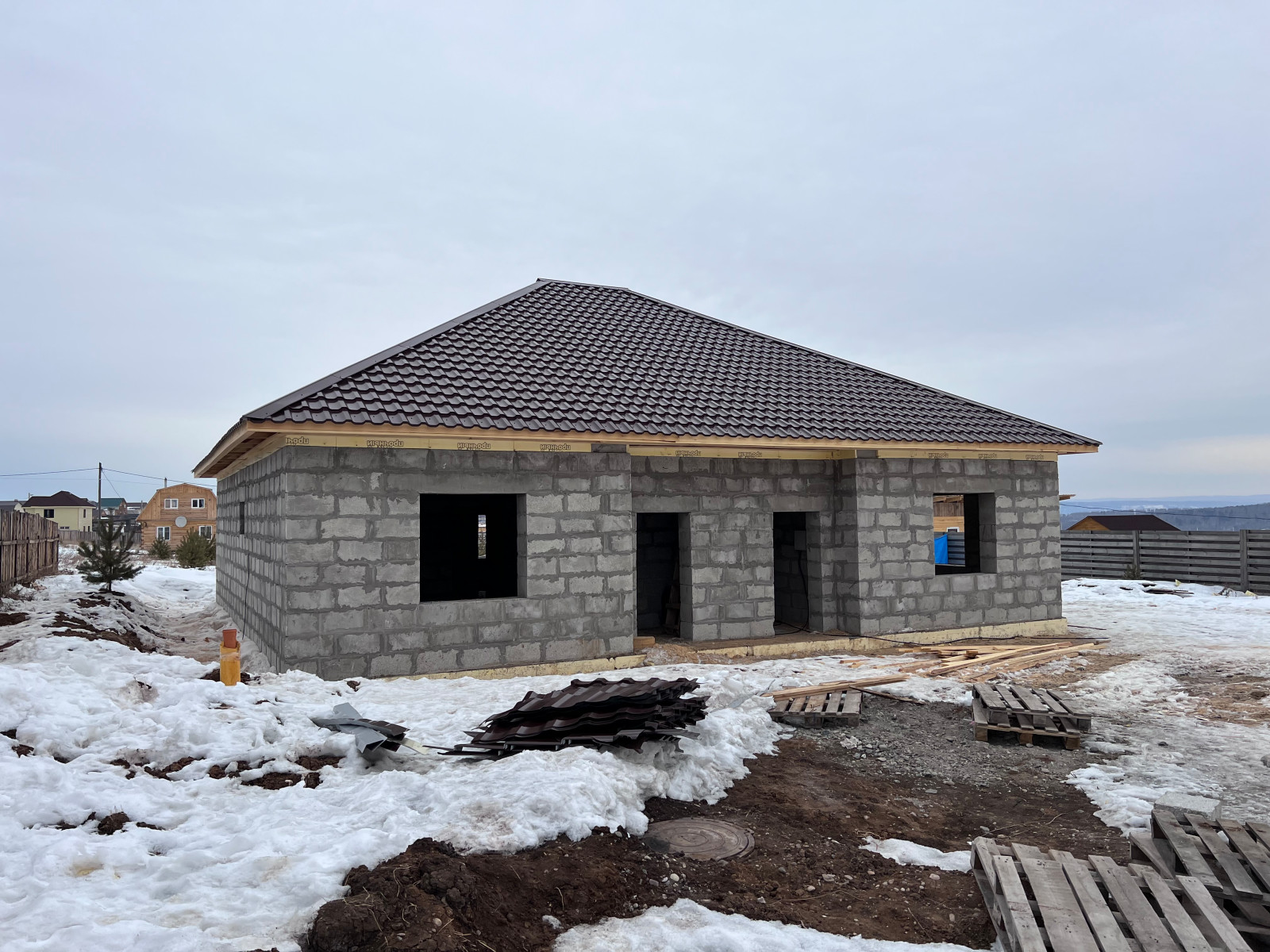 Фото некоторых объектов строительства