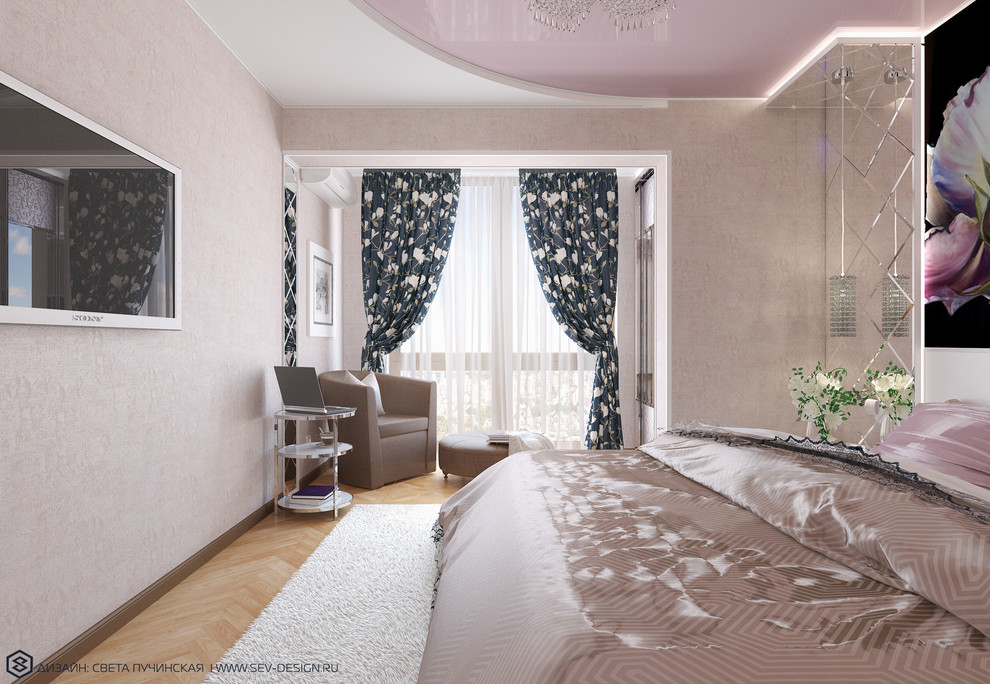 СОВРЕМЕННЫЙ ИНТЕРЬЕР В СТИЛЕ ФЬЮЖН КВАРТИРА 85 М2