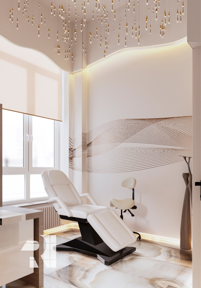 Дизайн салона красоты в стиле современный ар-деко