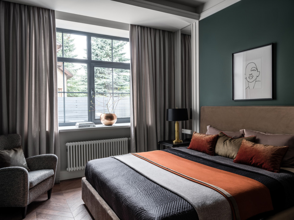 Интерьеры загородного дома в Дарьино