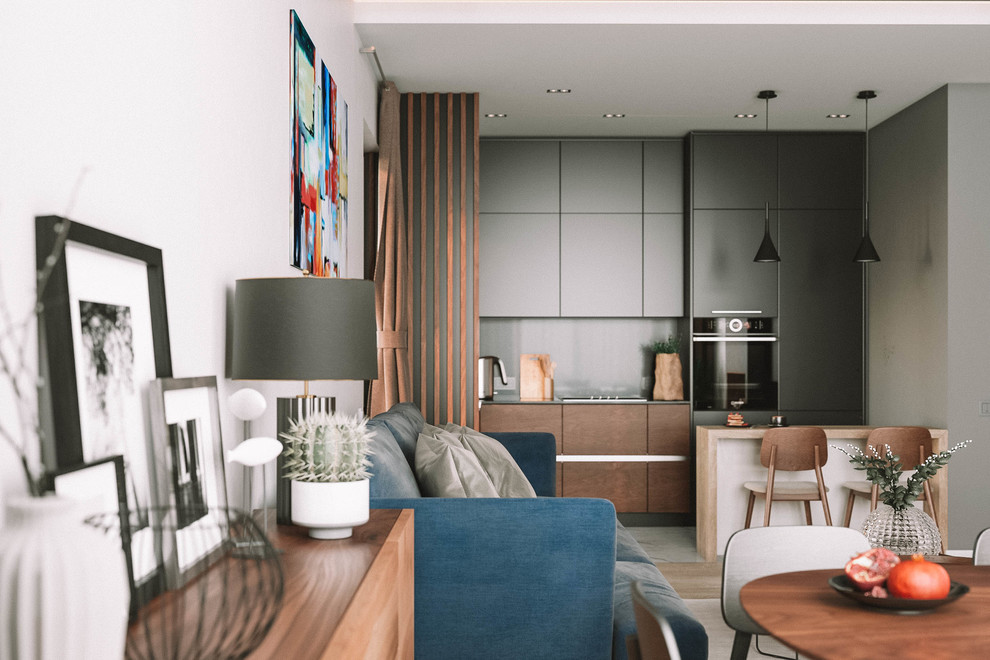 Обложка проекта: ЖК Наследие. Архангельск. Современный стиль — 100 м²