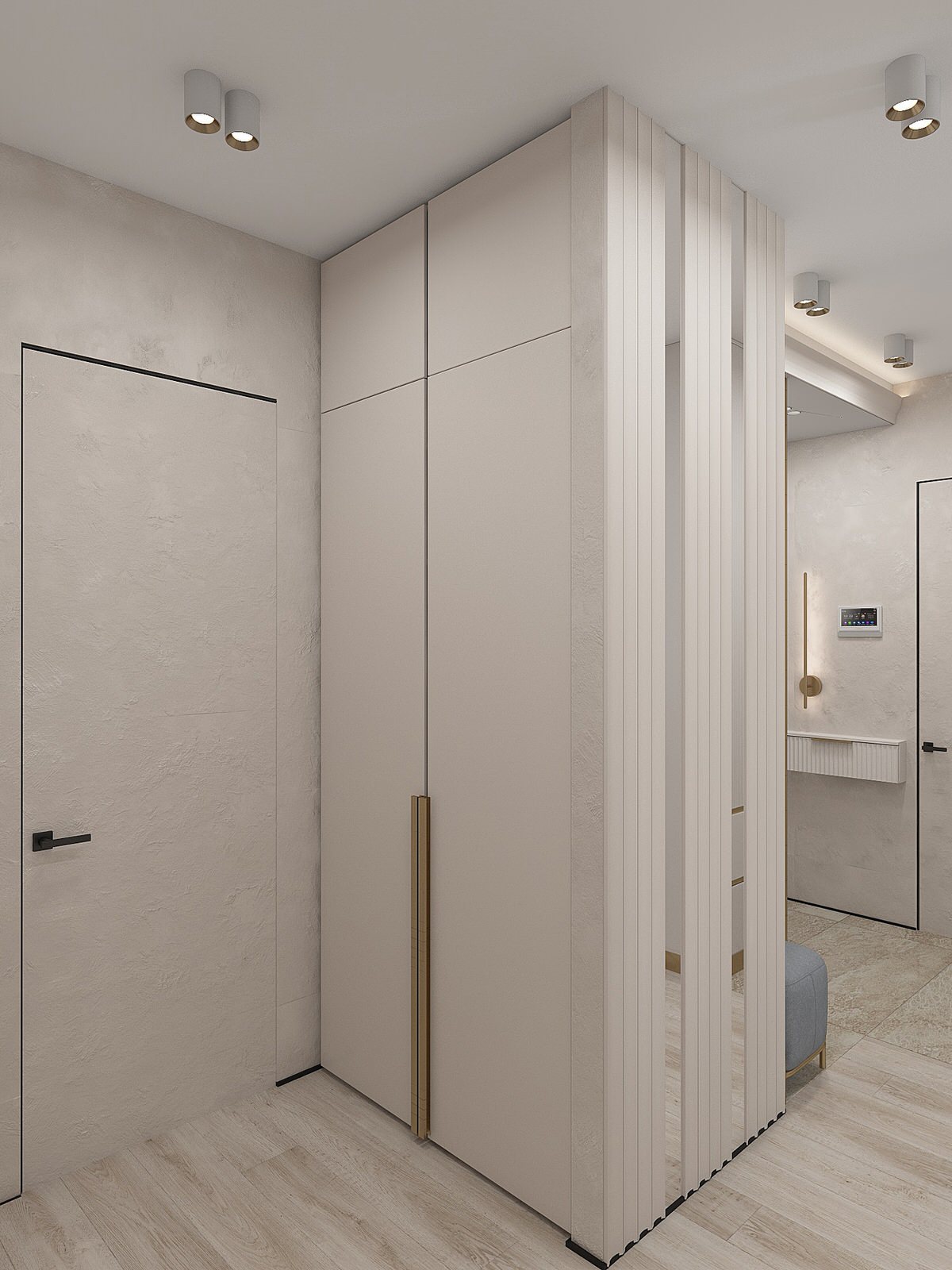 Пространство для семьи с двумя детьми. Москва, ЖК Западный порт