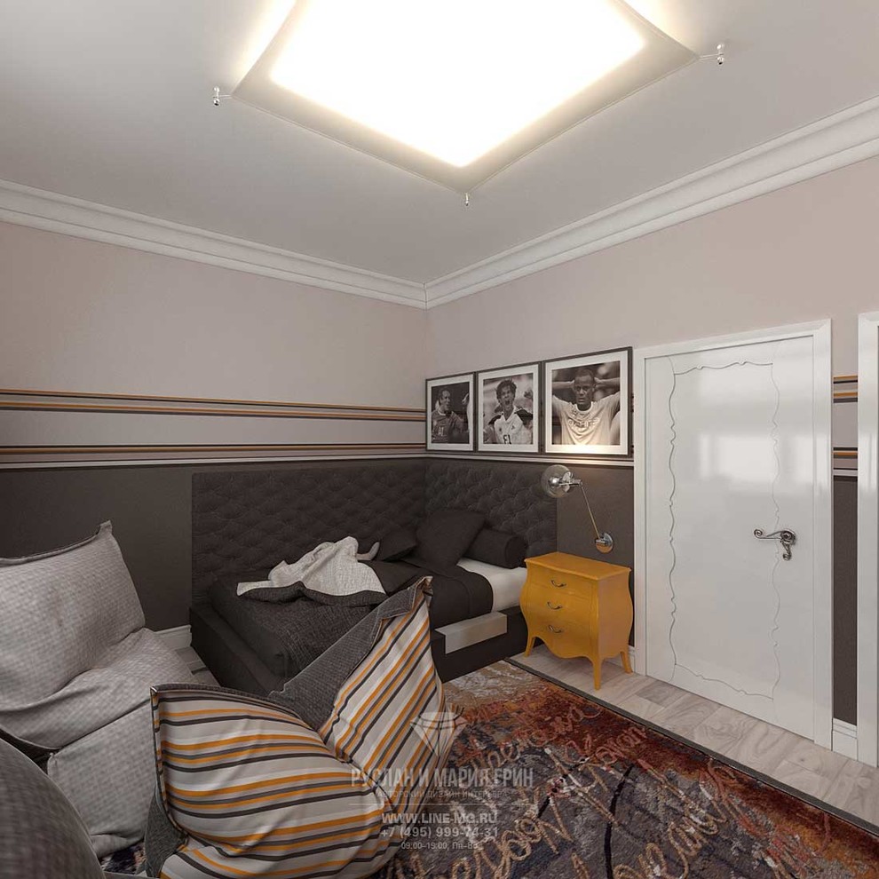 ДИЗАЙН ТАУНХАУСА 100 КВ. М