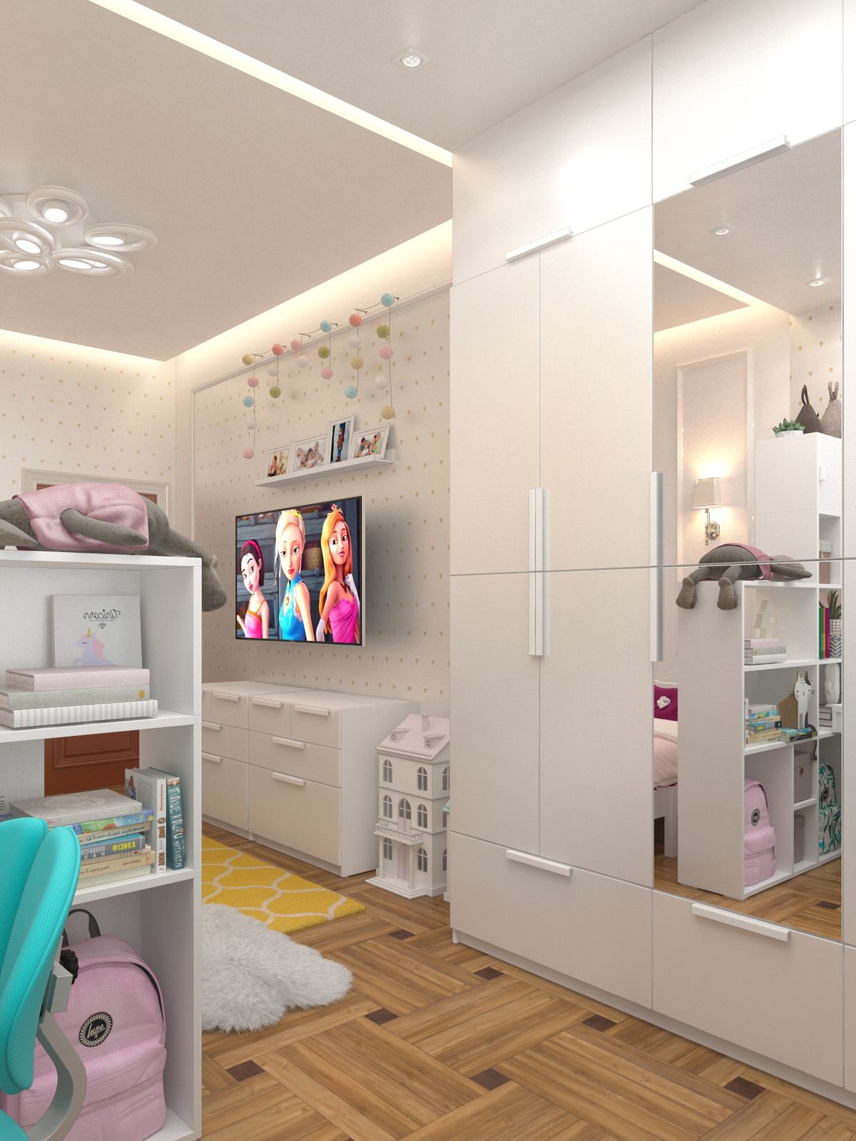 Детская для двух девочек