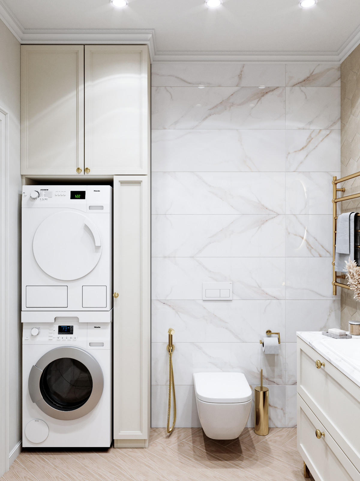 Ванная для молодой девушки