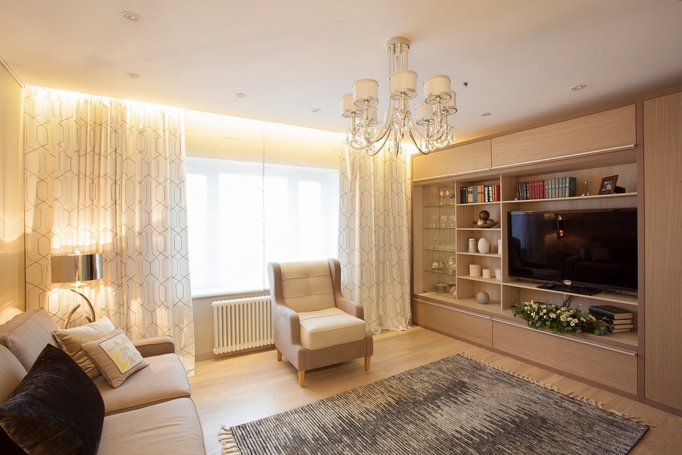 Множеством сцен света и другими функциями управляет система "Умный дом"