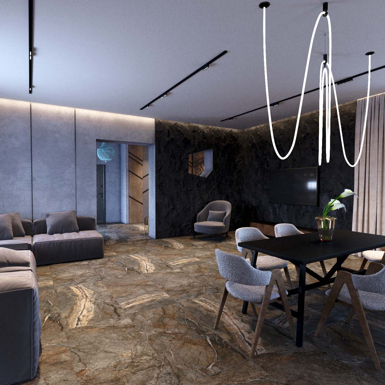 Дизайн дома 215 м. кв. в п. Экодолье