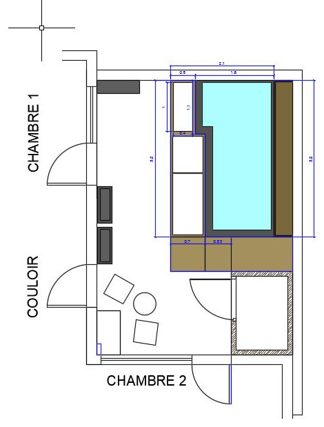 До и после: Квартира под Лионом с бассейном на террасе