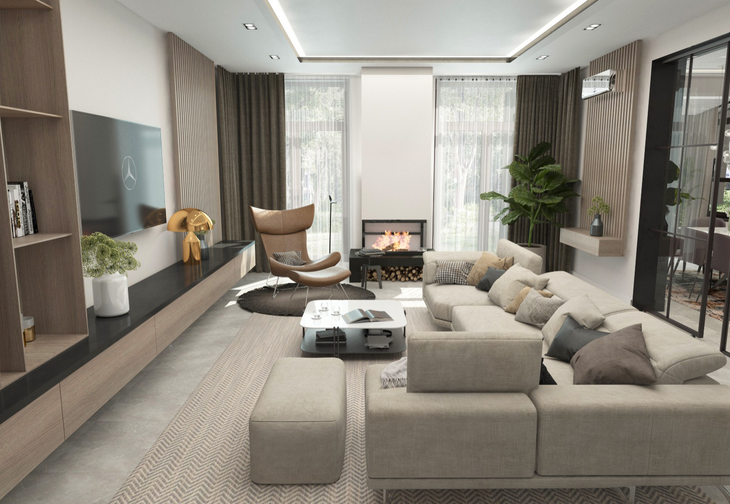 ДИЗАЙН-ПРОЕКТ ИНТЕРЬЕРА ЧАСТНОГО ДОМА, СНТ МАЯКОВСКИЙ, МО, 412 М²