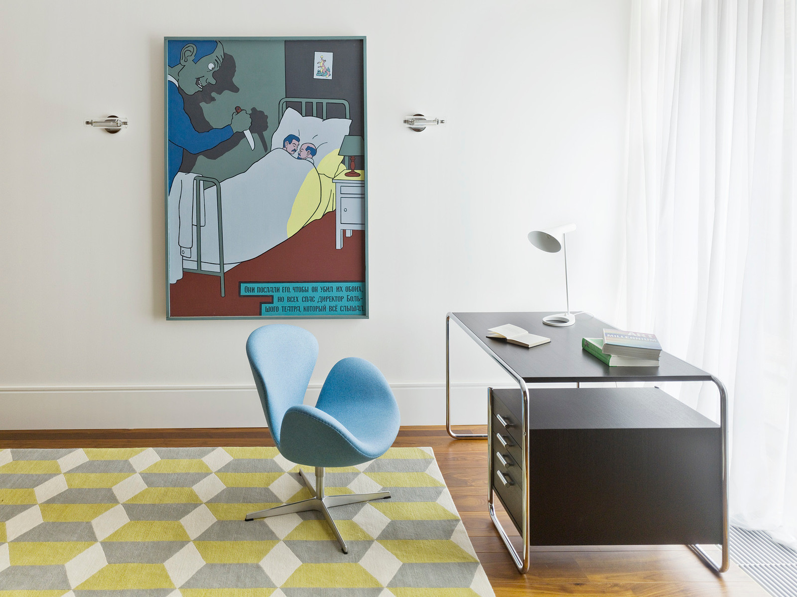 Квартира коллекционера в Crystal House