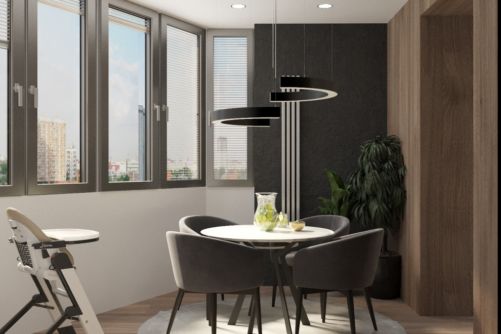 Лаконичный минимализм для молодой семьи