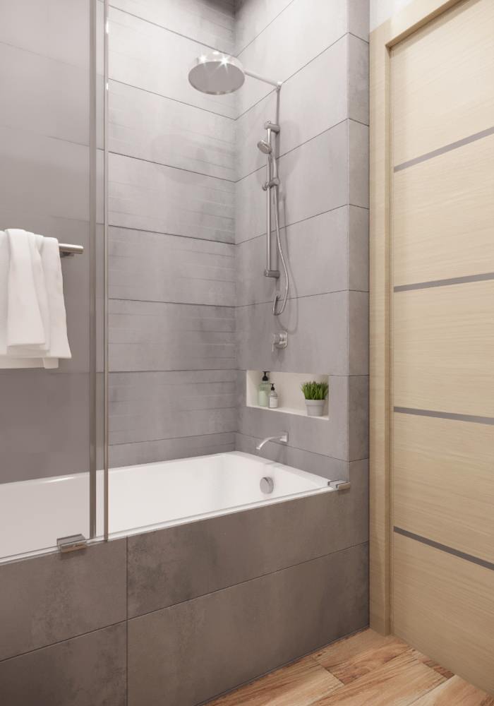 Обложка проекта: Светлая ванная