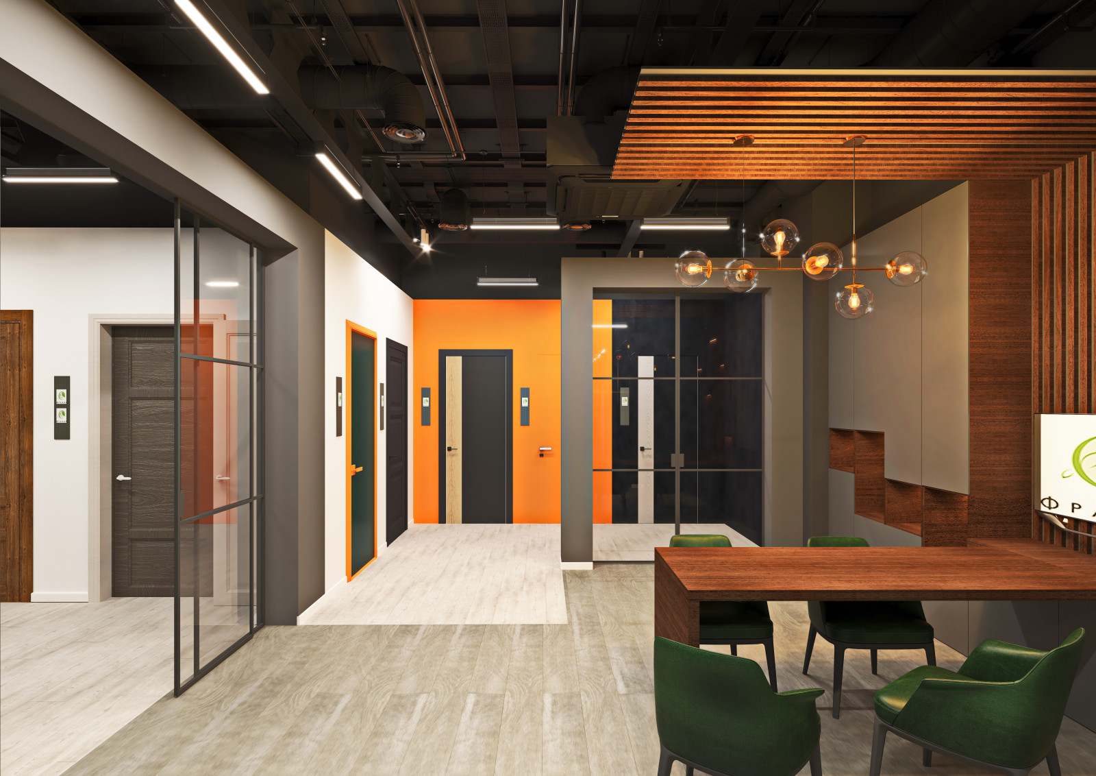 Дизайн салона дверей в Ростове