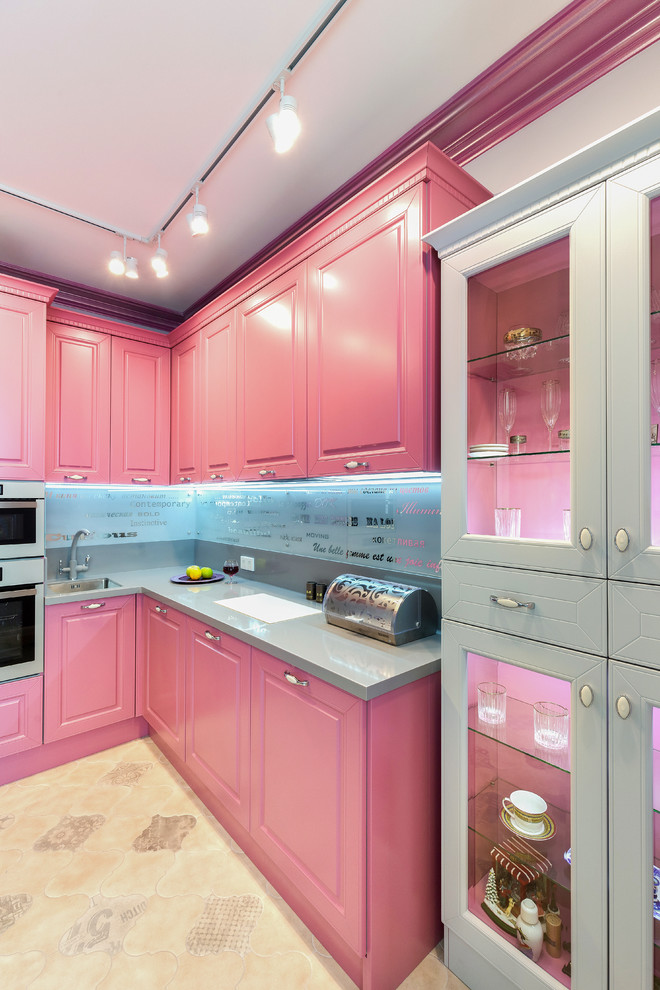 В розовом цвете