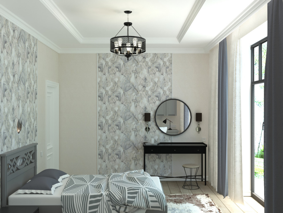 Небольшой частный дом в стиле неоклассика