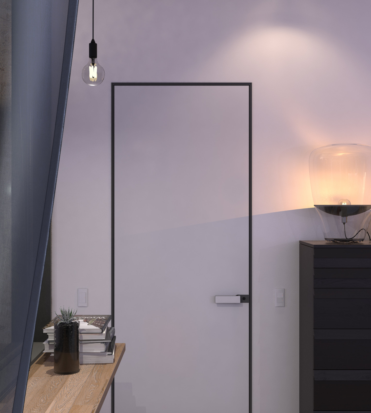 Спальня в загородном доме