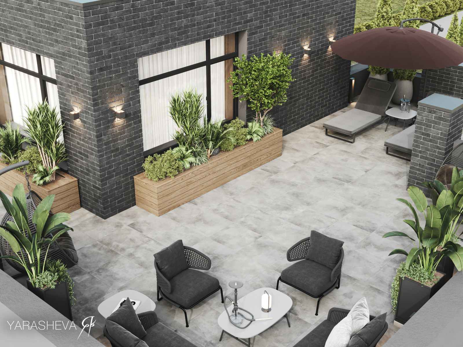 Загородный дом в КП Хюгге Хаус 380 м кв.