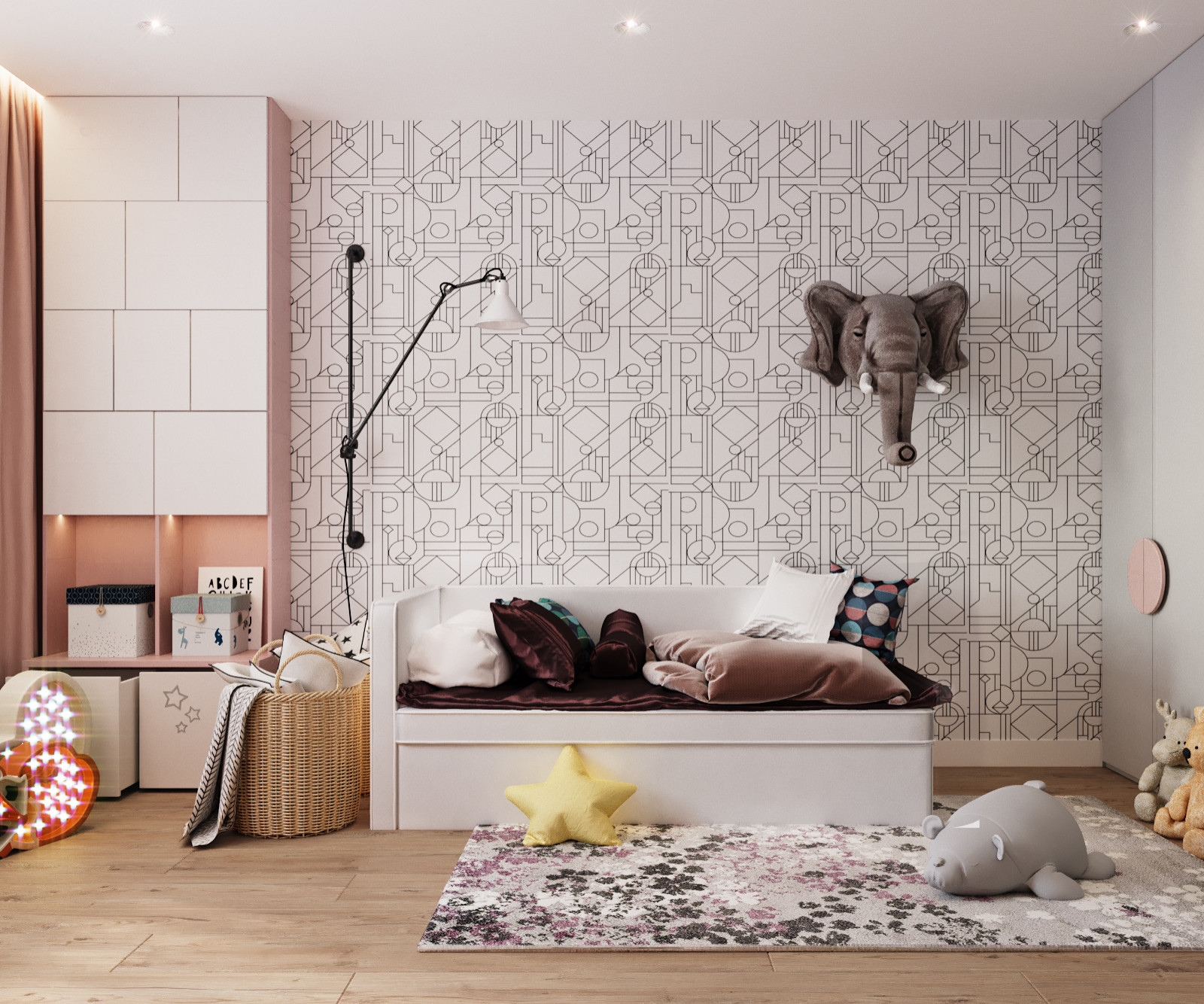 Обложка проекта: Трехкомнатная квартира в ЖК "Центральном"