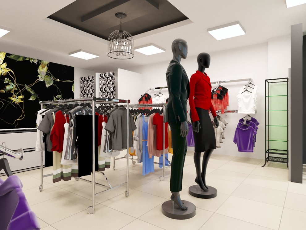 проект салона модной женской одежды