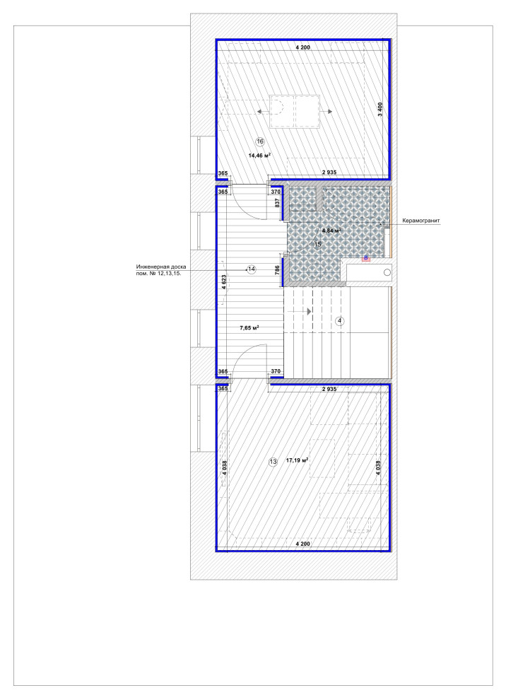 Рабочий и эскизный  проект. Таун-хауз Вяземское 156 м.кв.