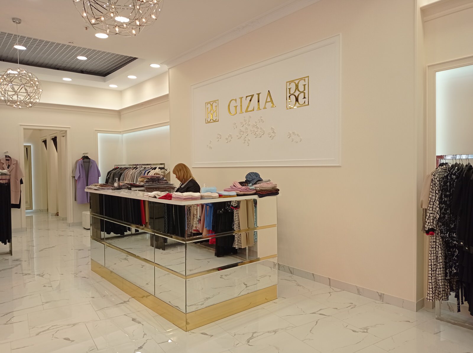 Обложка проекта: Интерьер магазина-бутика в Самаре в тц Гудок GIZIA