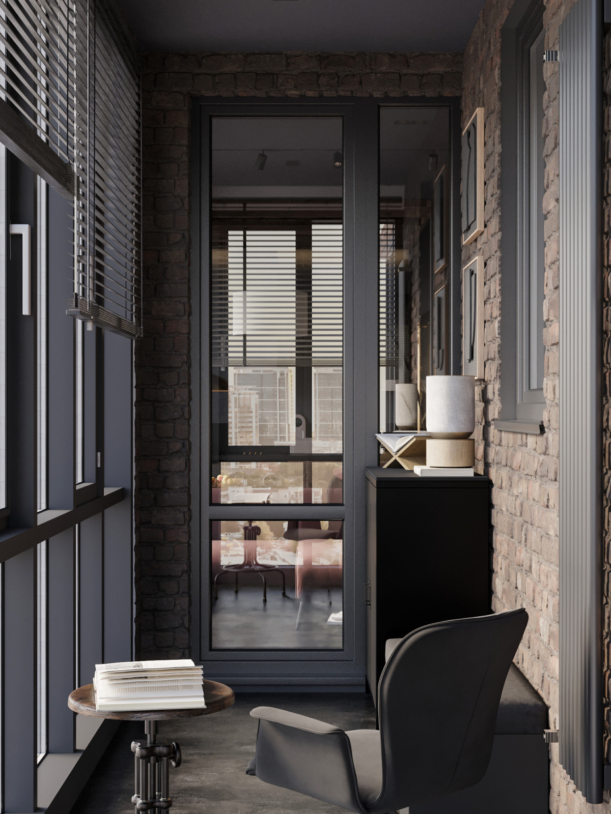 Современная квартира для семьи в Москве 70 м²
