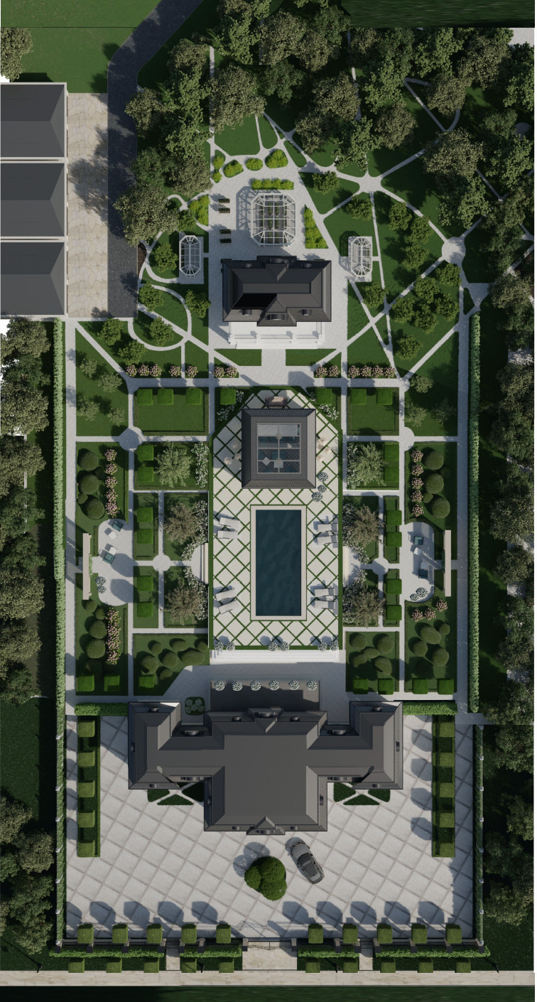 Усадебный комплект_дань французской классике