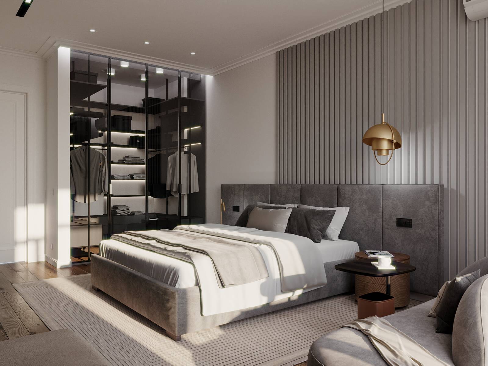 Современный интерьер с характером в жк "Royal park"