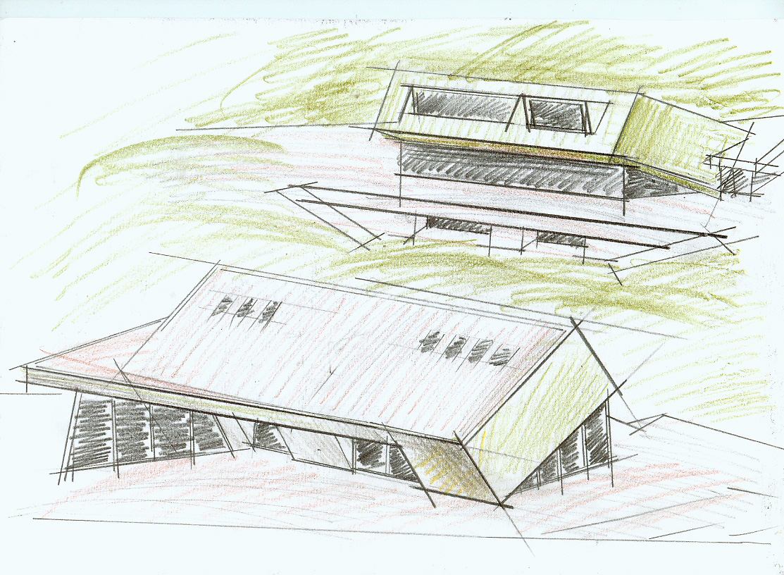 Размышление с карандашом - проекты общественных зданий