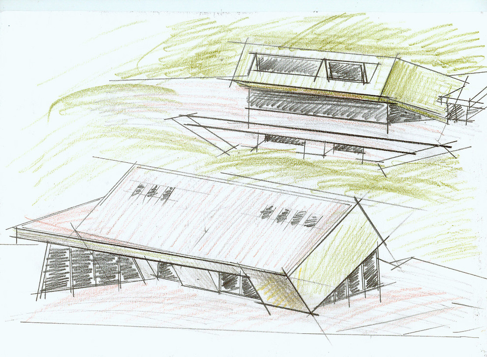 Размышление с карандашом - проекты общественных зданий