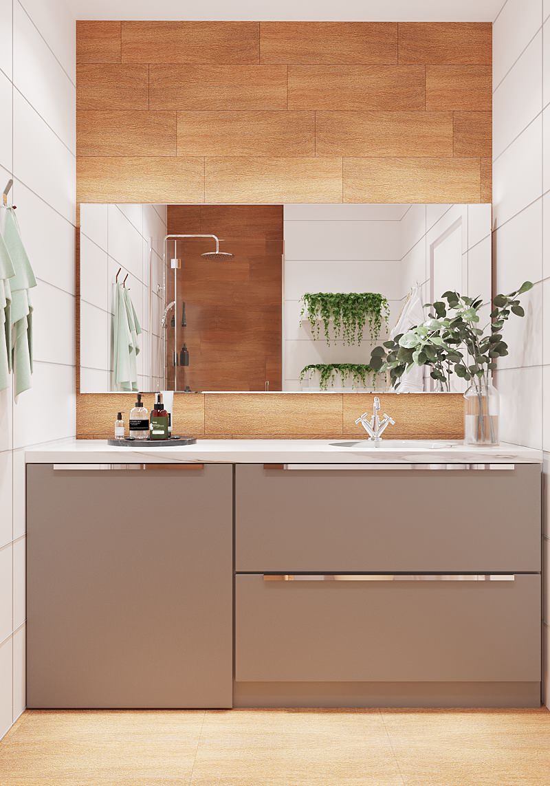 Обложка проекта: Санузел в Эко-стиле