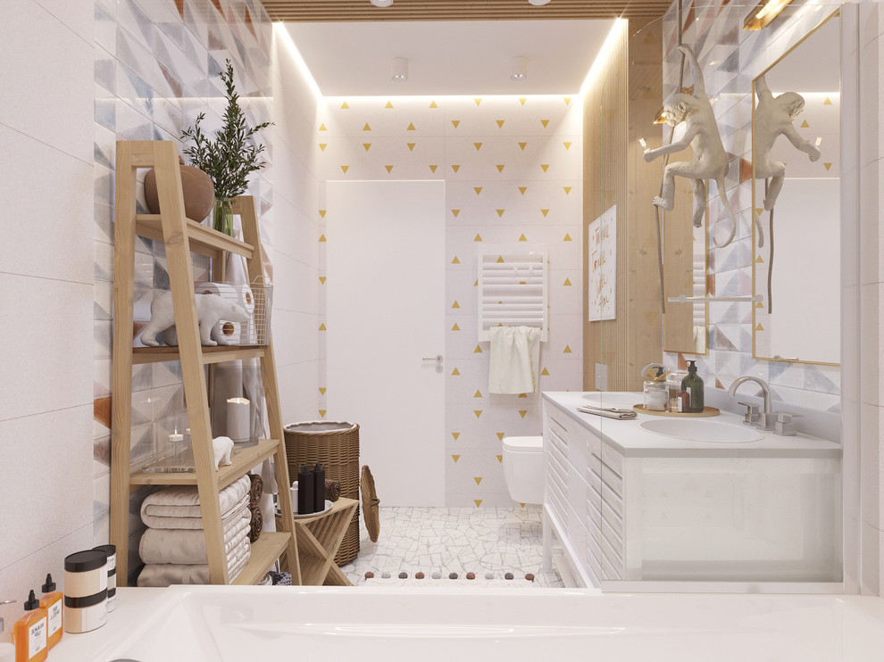 Обложка проекта: Квартира премиум класса в ЖК Sky 7 (Детский сан. узел)