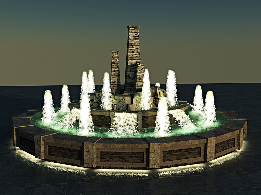 Обложка проекта: водопад в Чечне