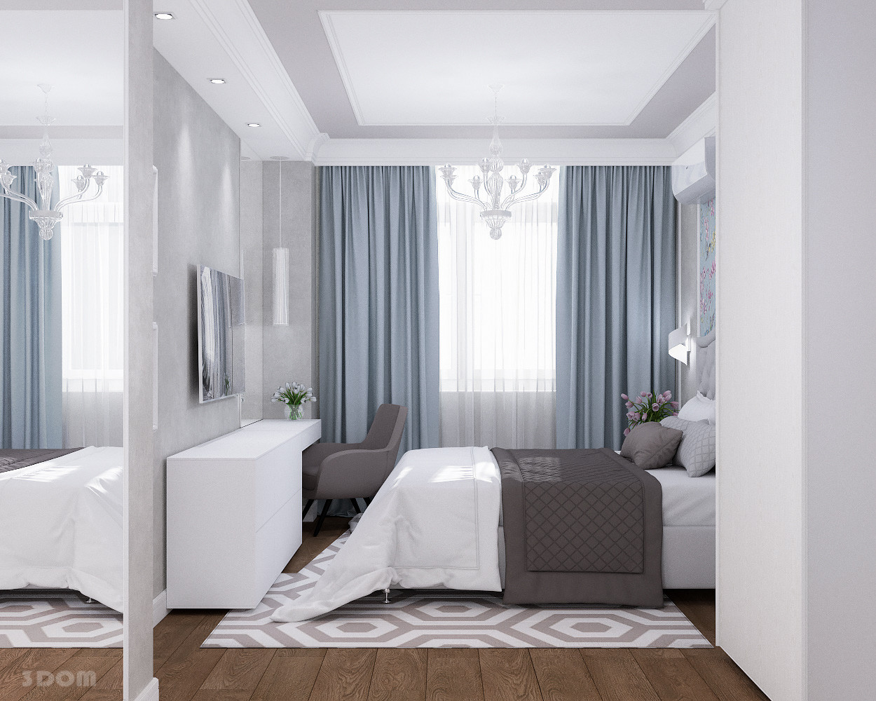 Квартира на Космонавтов, 116 кв. м., новостройка