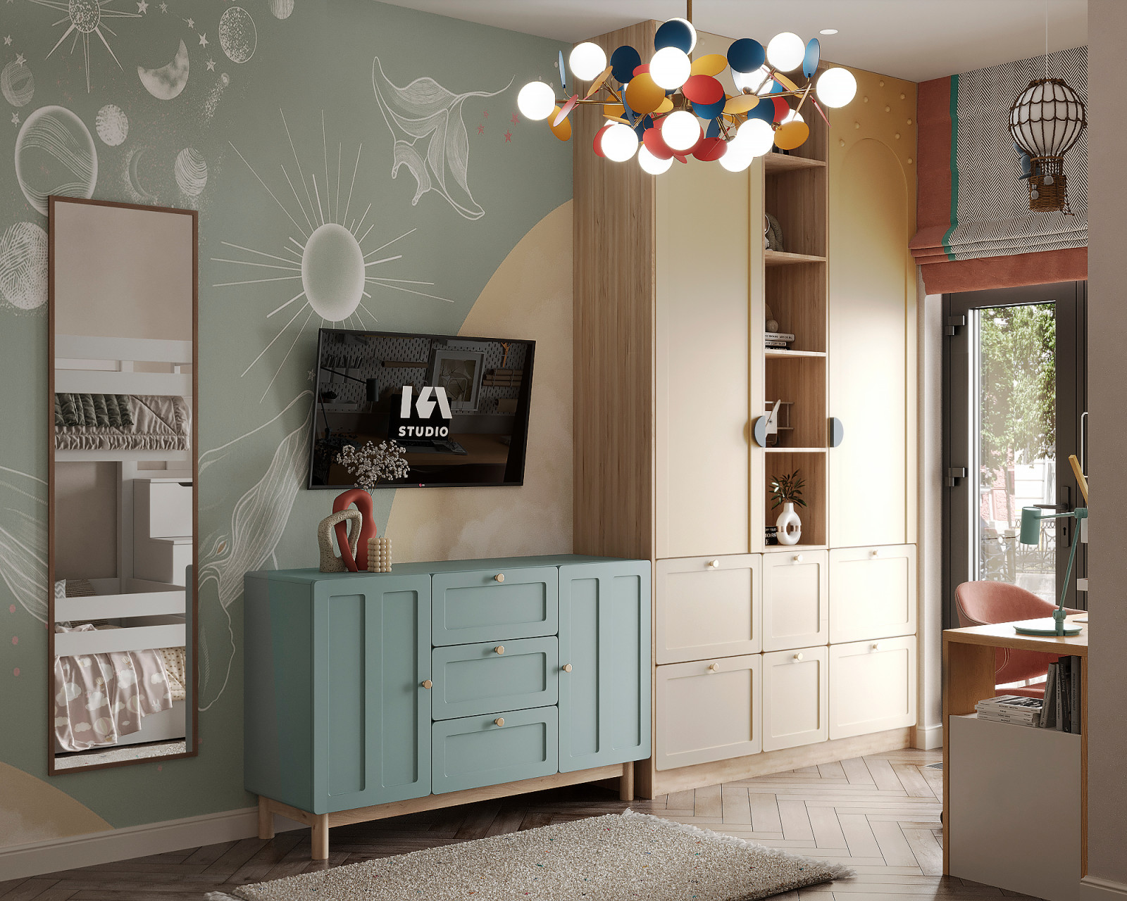 Квартира в стиле эклектика