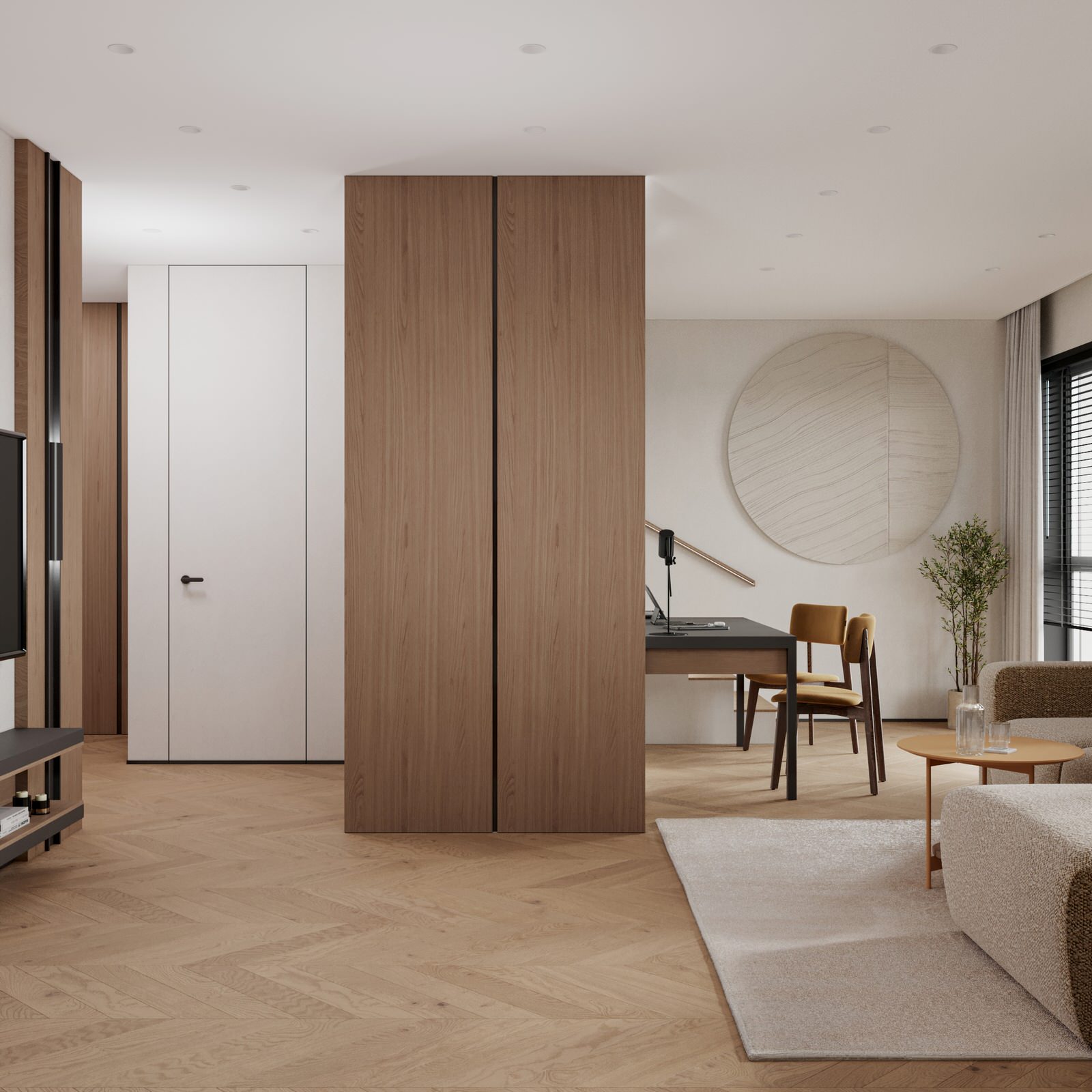 Двухуровневая квартира в ЖК "Михайловский парк"