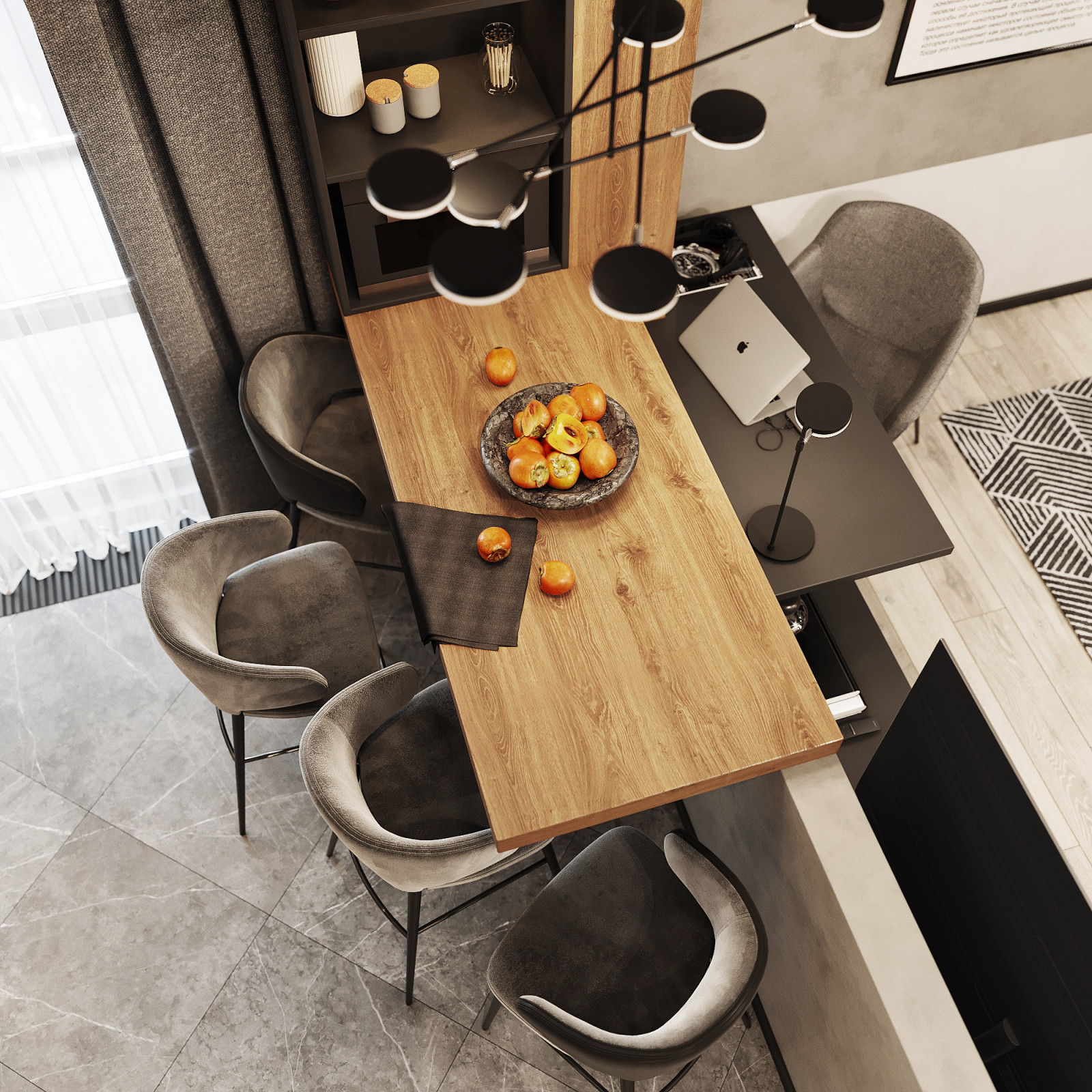 Кухня-гостиная