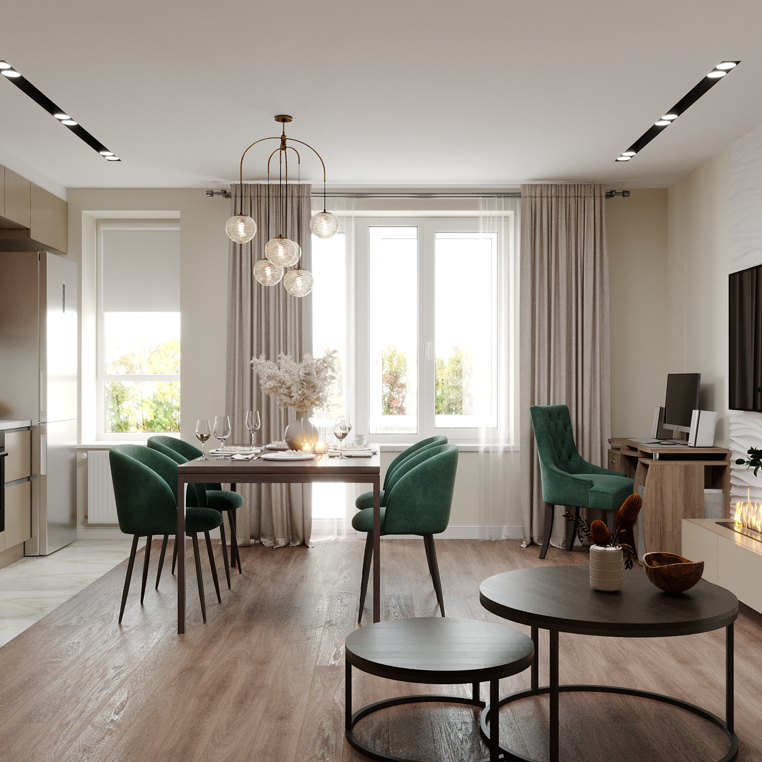 ЖК Прайм Парк, трешка 90 м²