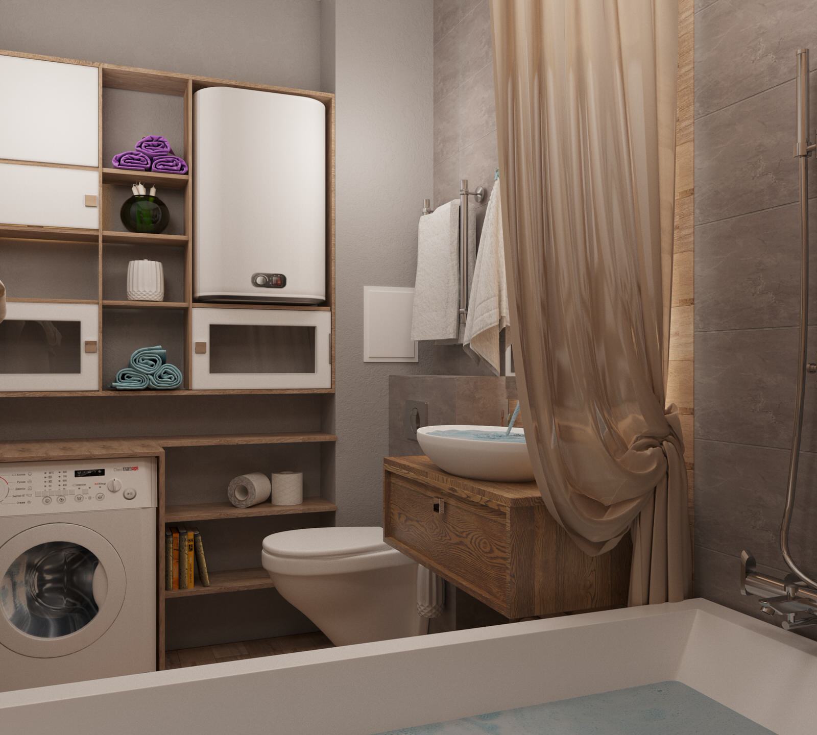 Обложка проекта: Квартира в стиле эклектики с элементами лофт